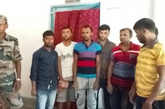 7 Bangladeshi nationals were arrested from Siddhi Ashram area 7 Bangladeshi nationals were arrested from Siddhi Ashram area